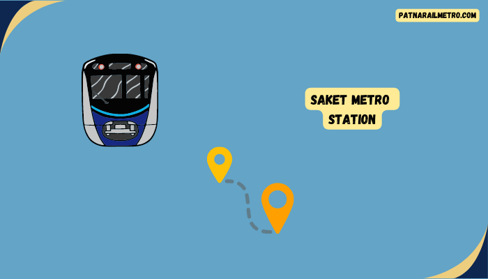 Saket Metro Station