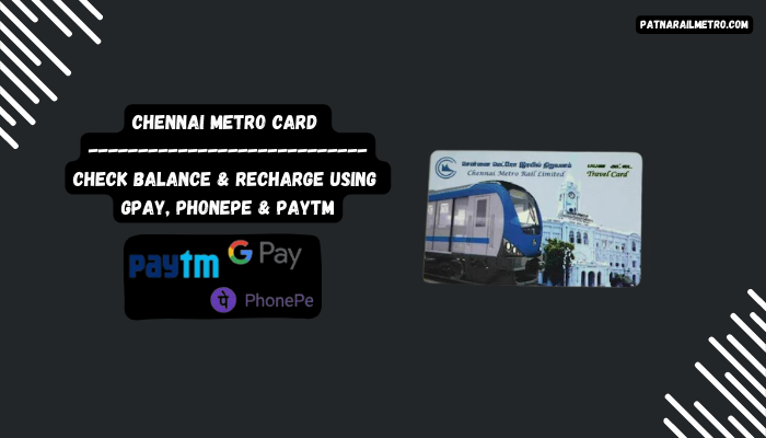 chennai metro rail travel card recharge