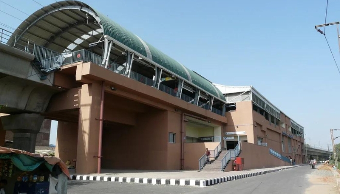Satguru Ram Singh Marg Metro Station